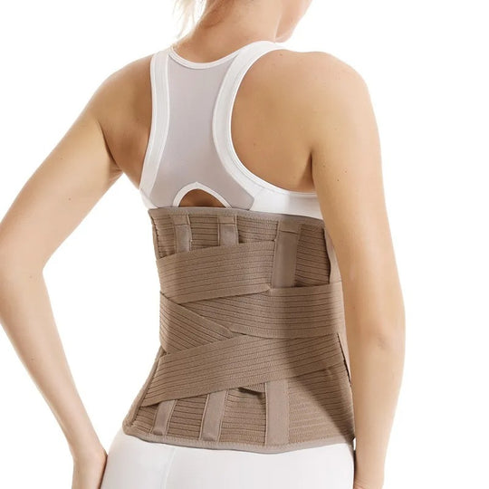 Corset orthopédique lombaire maintien renforcé avec sangles latérales