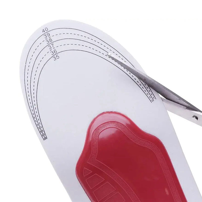 Semelle orthopédique pied plat légère et fine
