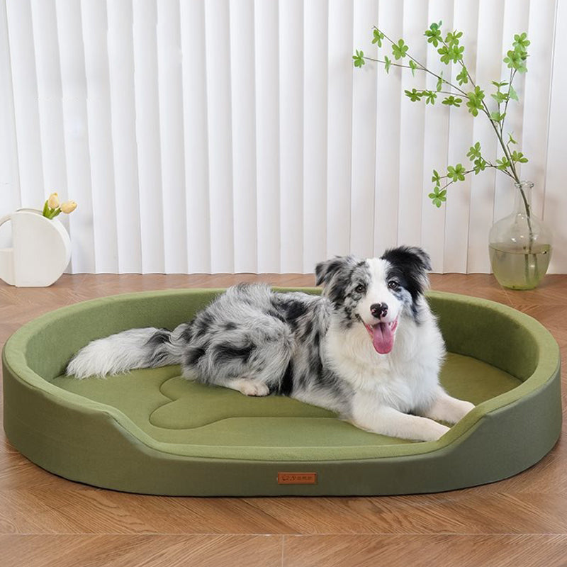 Panier orthopédique chien forme sofa avec coussin intégré