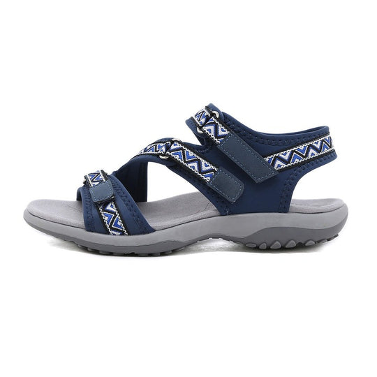 Sandale orthopédique femme marche tout terrain