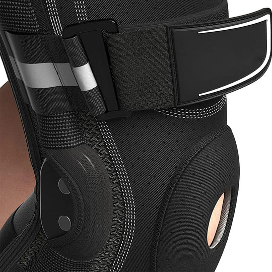 Prothèse orthopédique genou avec renfort articulé