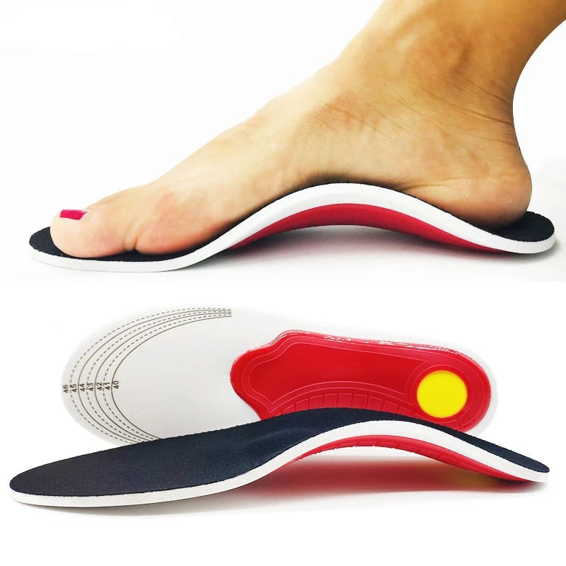 Semelle orthopédique pied plat légère et fine