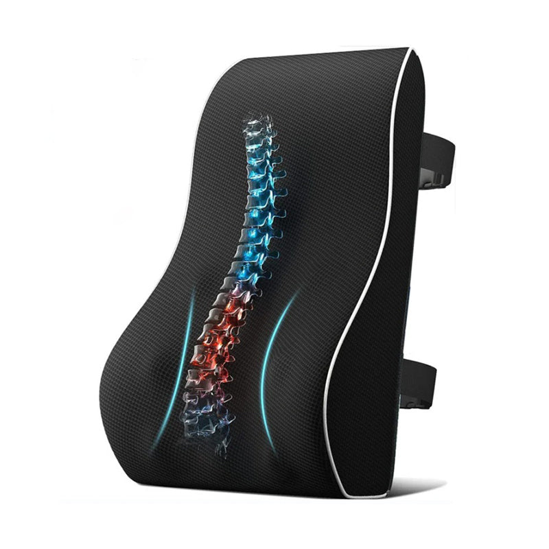 Coussin orthopédique dos galbé pour confort prolongé