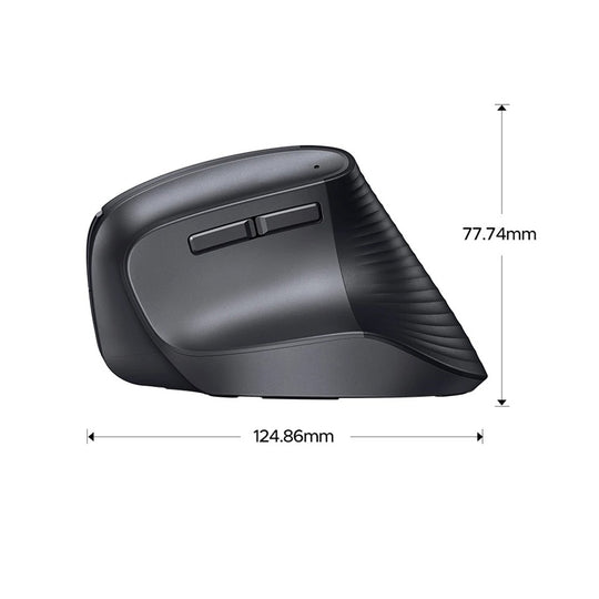 Souris orthopédique sans fil ergonomique Bluetooth