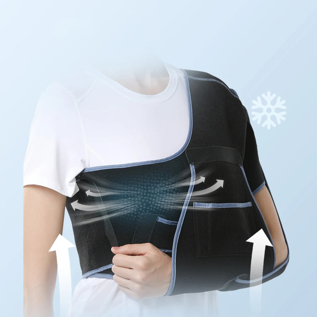 Prothèse orthopédique épaule soutien ajustable