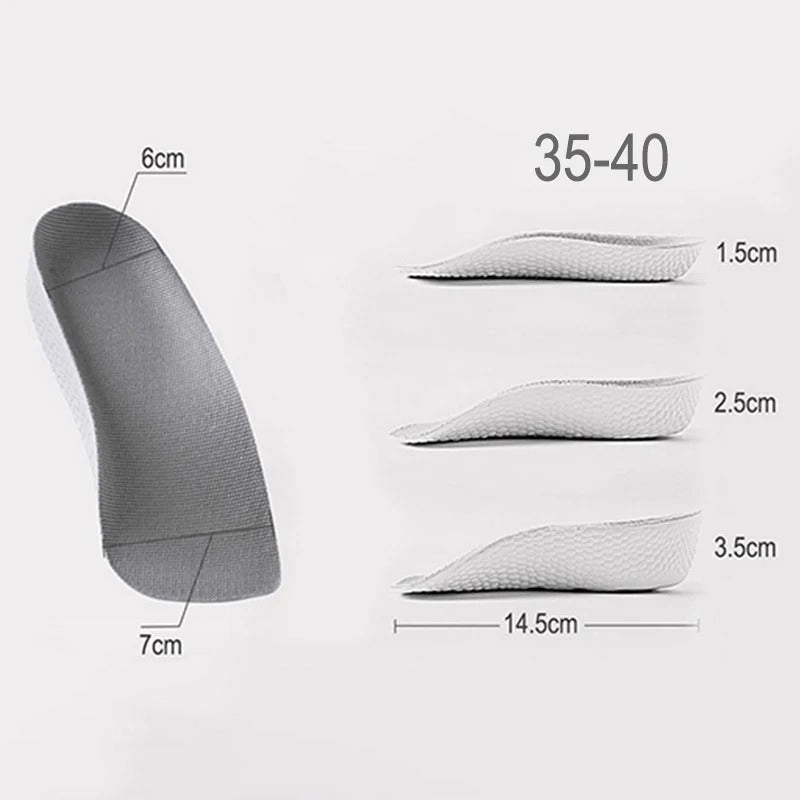 Talonnette orthopédique légère pour rehaussement