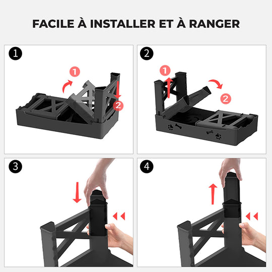 Gamelle orthopédique chien avec bol anti-glouton intégré