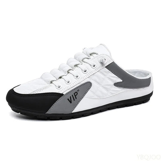 Sabot orthopédique homme look sportif blanc