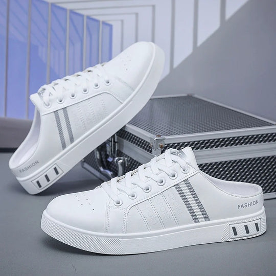 Sabot orthopédique homme effet sneakers gris