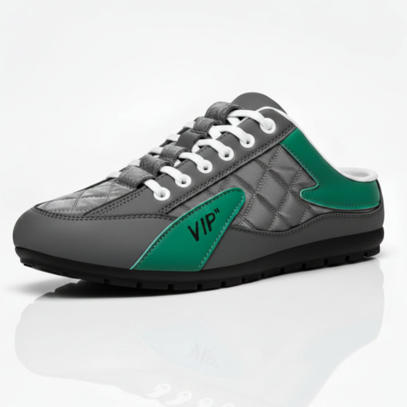 Sabot orthopédique homme look sportif gris