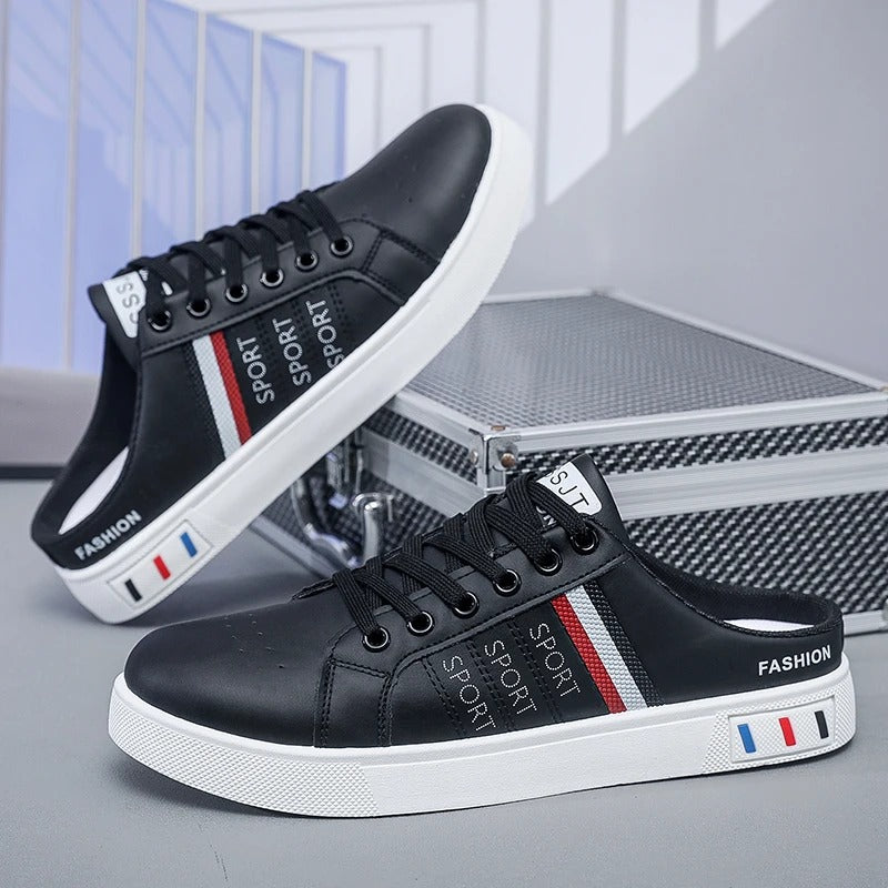Sabot orthopédique homme effet sneakers noir