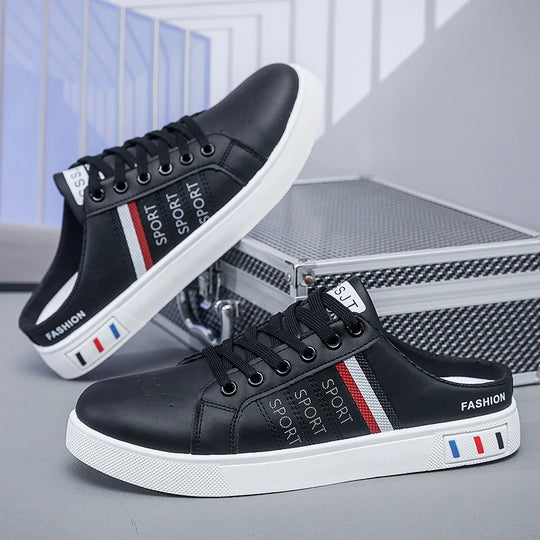 Sabot orthopédique homme effet sneakers noir