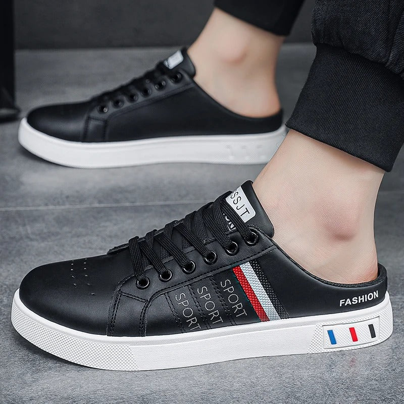 Sabot orthopédique homme effet sneakers noir