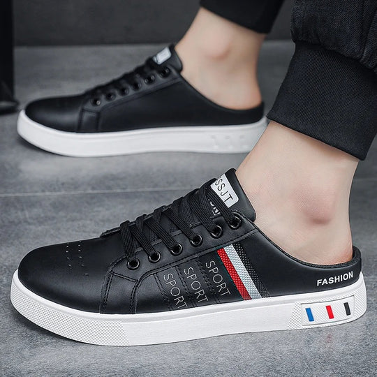 Sabot orthopédique homme effet sneakers noir