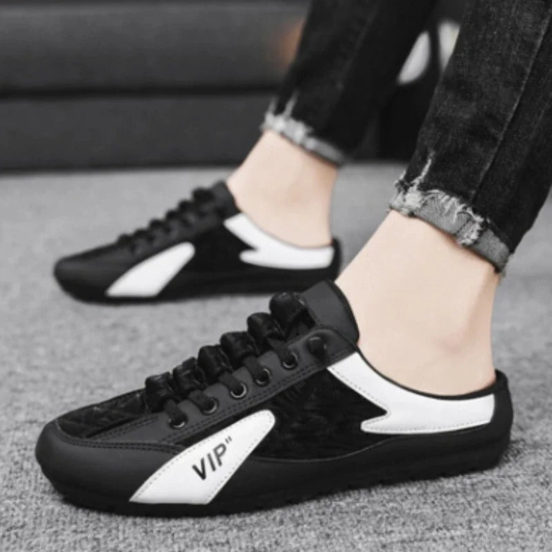 Sabot orthopédique homme look sportif noir