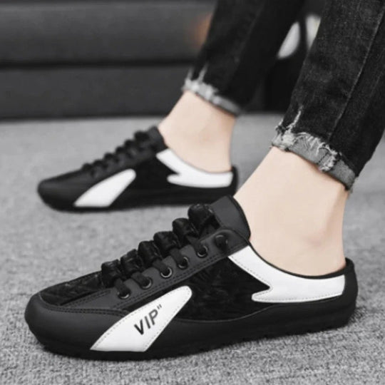 Sabot orthopédique homme look sportif noir