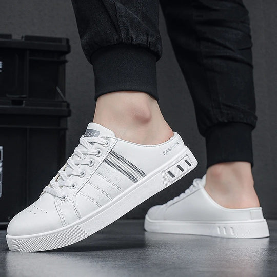 Sabot orthopédique homme effet sneakers gris