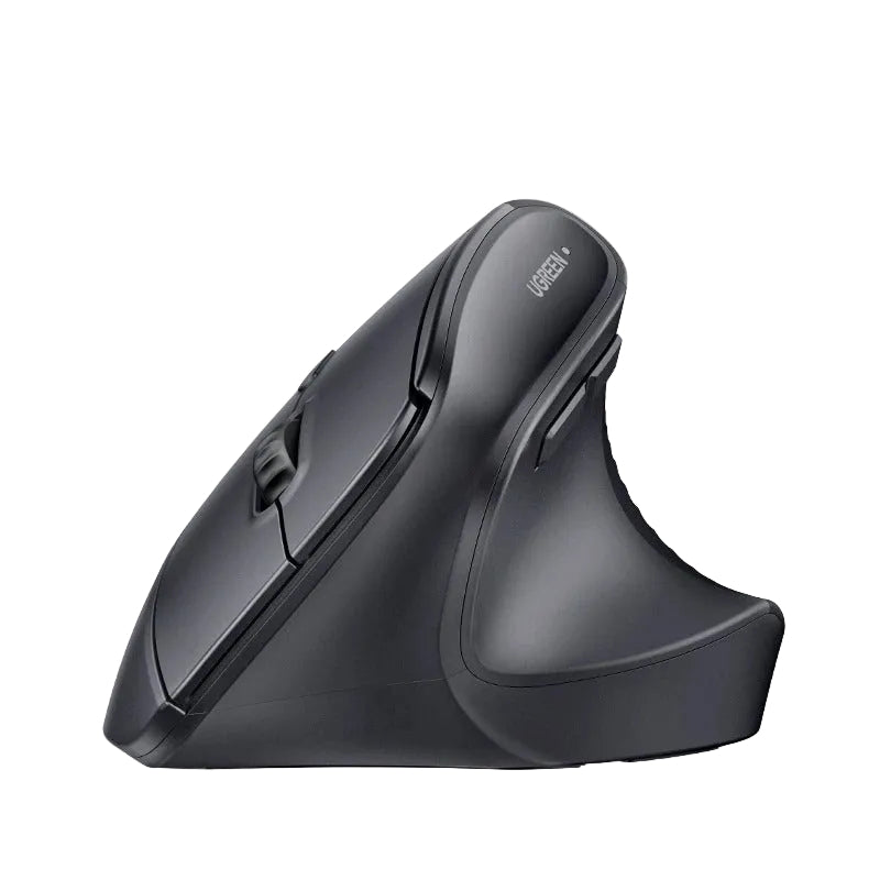 Souris orthopédique sans fil ergonomique Bluetooth couleur noire